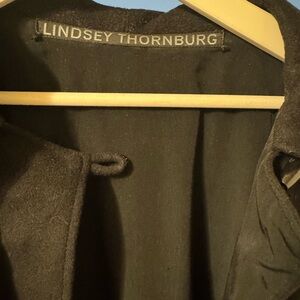 Lindsey Thornburg Hooded Poncho/Cape